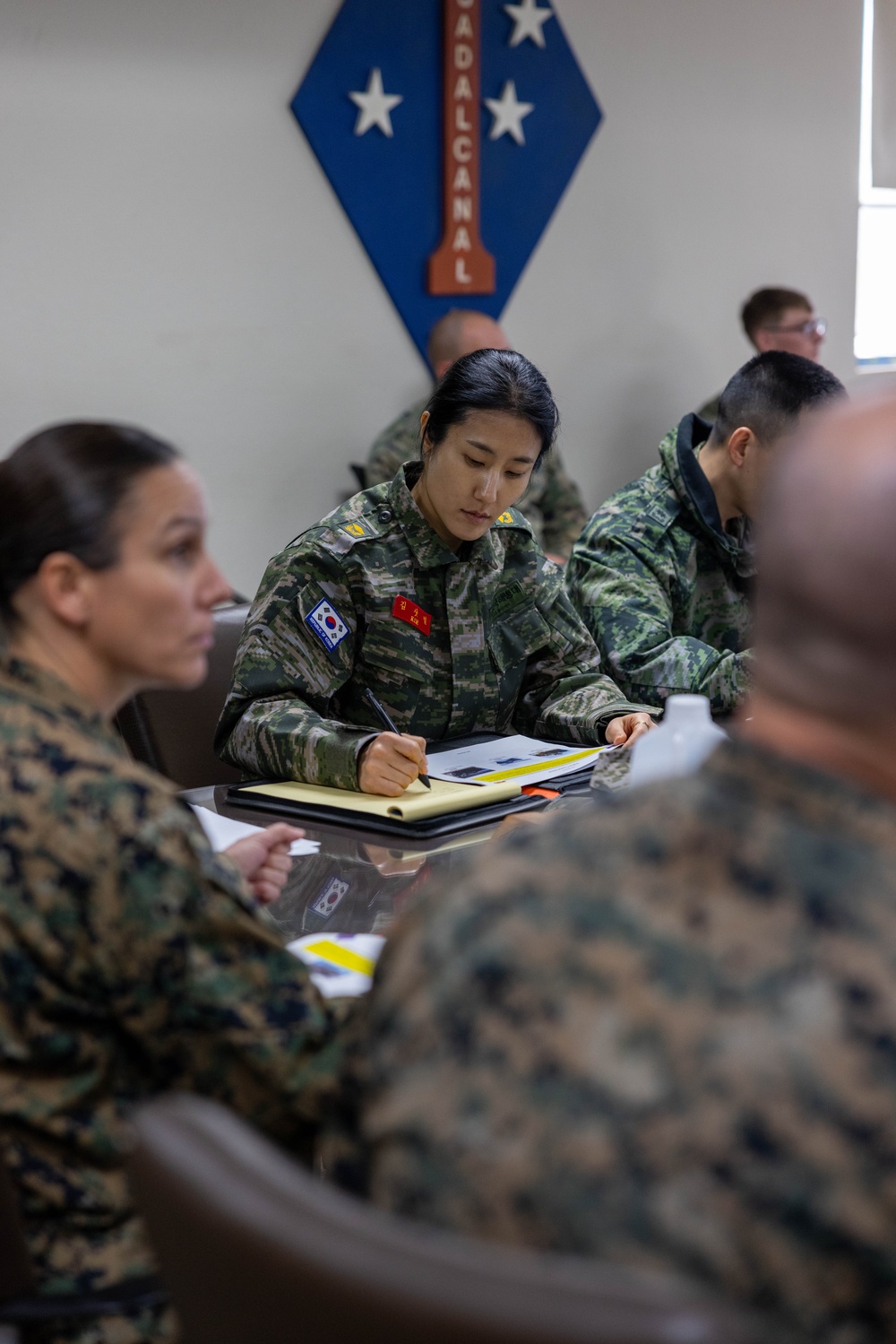 Senior Korean Marine Corps Leadership Visit Camp Pendleton