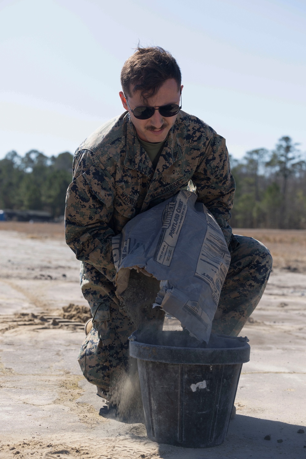 U.S. Marine Engineers and Navy Seabees Conduct Winter Pioneer 24