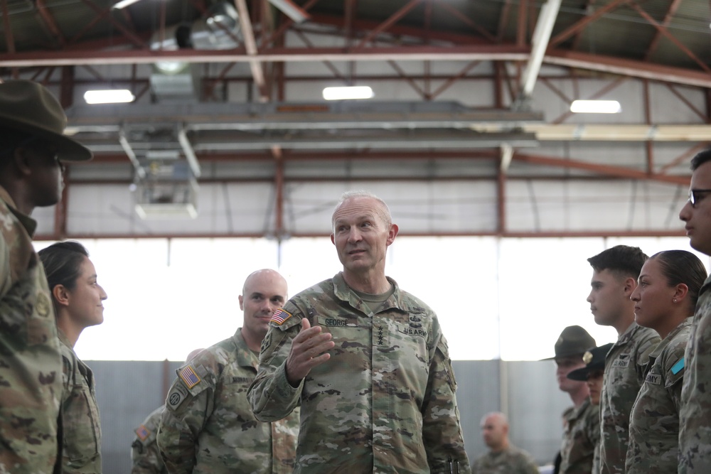 Chief of Staff of the Army visits Fort Huachuca