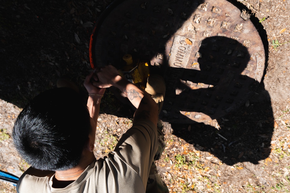DVIDS - Images - 6th CS cable dawgs assist KC-46 renovation project at ...