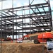 February 2024 barracks construction operations at Fort McCoy