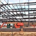 February 2024 barracks construction operations at Fort McCoy
