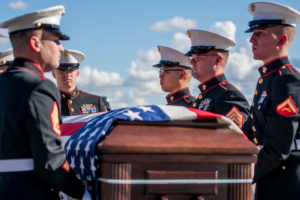 U.S. Marine Capt. Ben Moulton's honorable transfer to Idaho