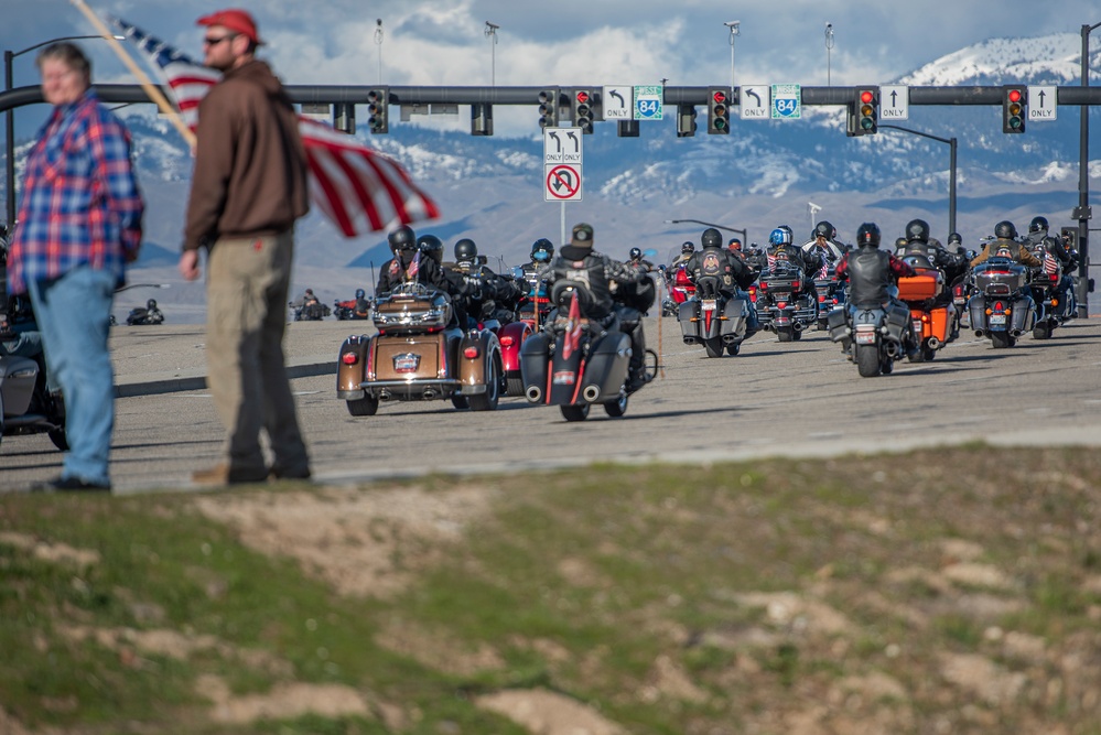 U.S. Marine Capt. Ben Moulton's honorable transfer to Idaho