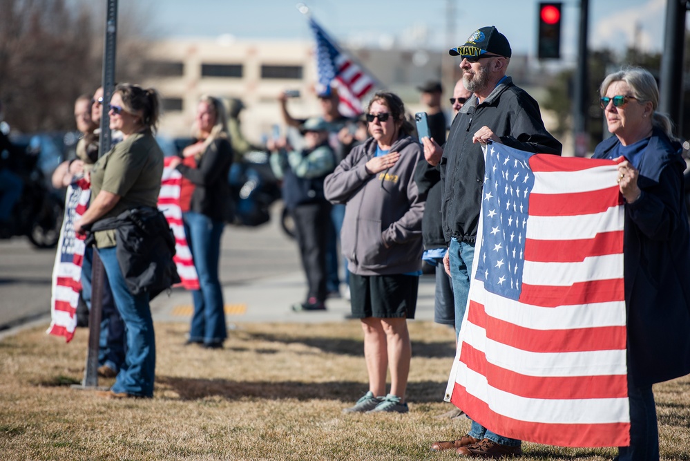 U.S. Marine Capt. Ben Moulton's honorable transfer to Idaho