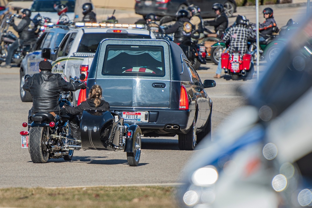 U.S. Marine Capt. Ben Moulton's honorable transfer to Idaho