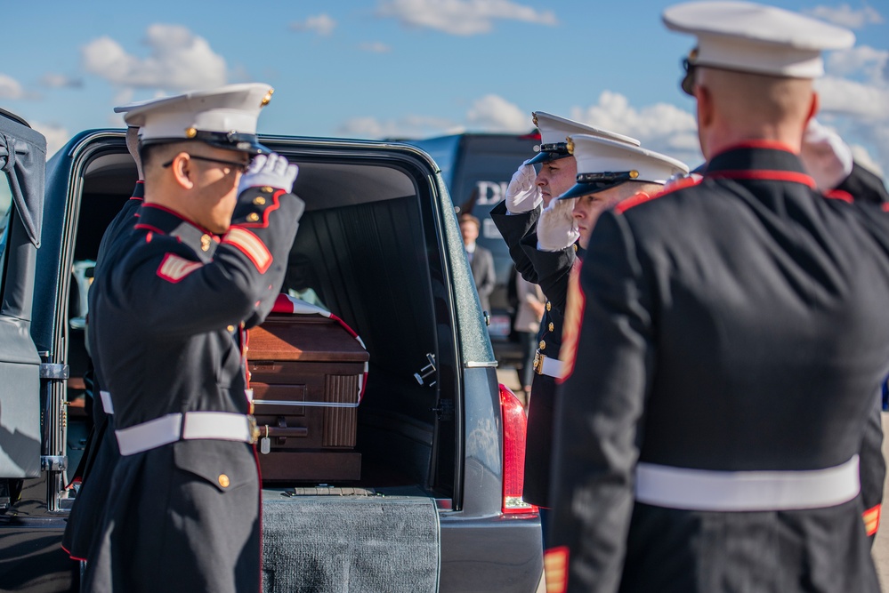 U.S. Marine Capt. Ben Moulton's honorable transfer to Idaho