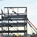 February 2024 barracks construction operations at Fort McCoy