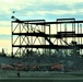 February 2024 barracks construction operations at Fort McCoy