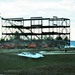 February 2024 barracks construction operations at Fort McCoy