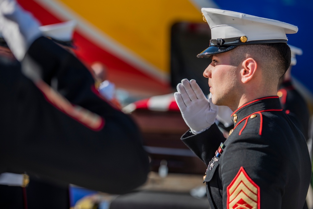 U.S. Marine Capt. Ben Moulton's honorable transfer to Idaho