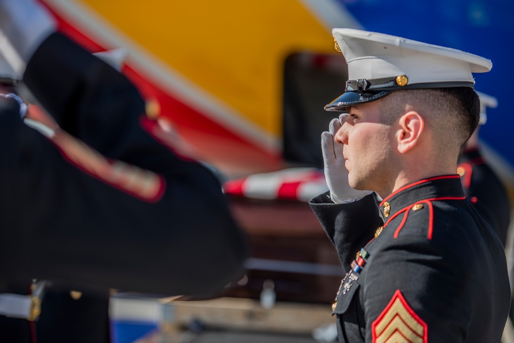 U.S. Marine Capt. Ben Moulton's honorable transfer to Idaho