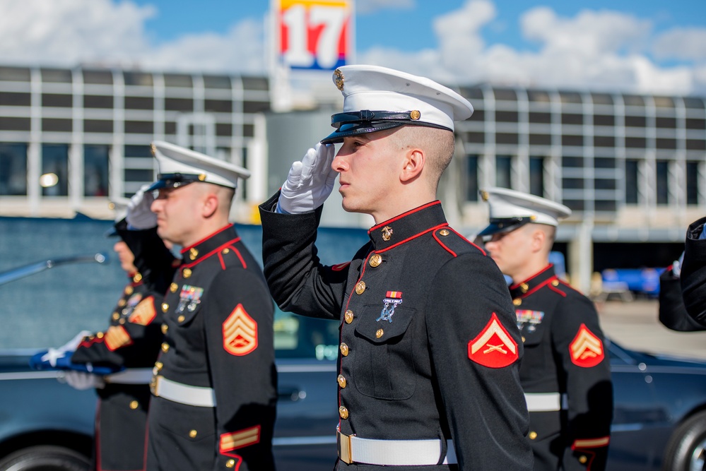 U.S. Marine Capt. Ben Moulton's honorable transfer to Idaho