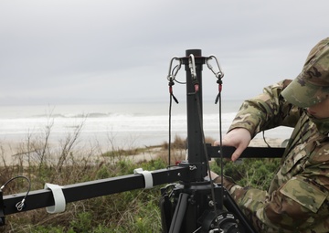 726th Air Control Squadron test communications during Project Convergence-Capstone 4