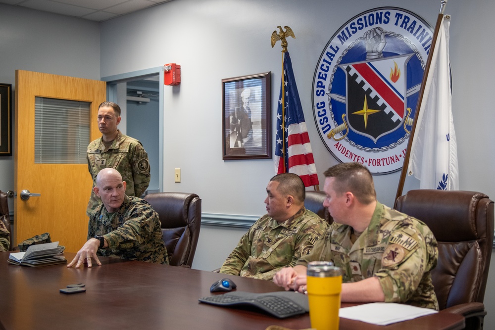 SEAC visits USCG Special Missions Training Center at Camp Lejeune