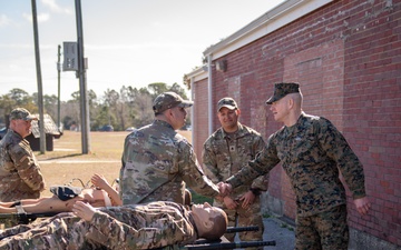 SEAC visits USCG Special Missions Training Center at Camp Lejeune