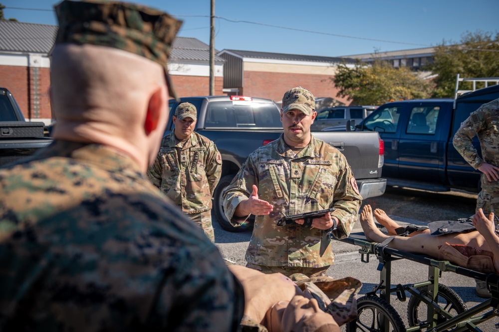 SEAC visits USCG Special Missions Training Center at Camp Lejeune