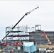 February 2024 barracks construction operations at Fort McCoy