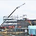 February 2024 barracks construction operations at Fort McCoy