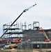 February 2024 barracks construction operations at Fort McCoy