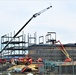 February 2024 barracks construction operations at Fort McCoy