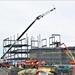 February 2024 barracks construction operations at Fort McCoy