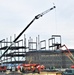 February 2024 barracks construction operations at Fort McCoy