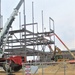 February 2024 barracks construction operations at Fort McCoy