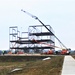 February 2024 barracks construction operations at Fort McCoy