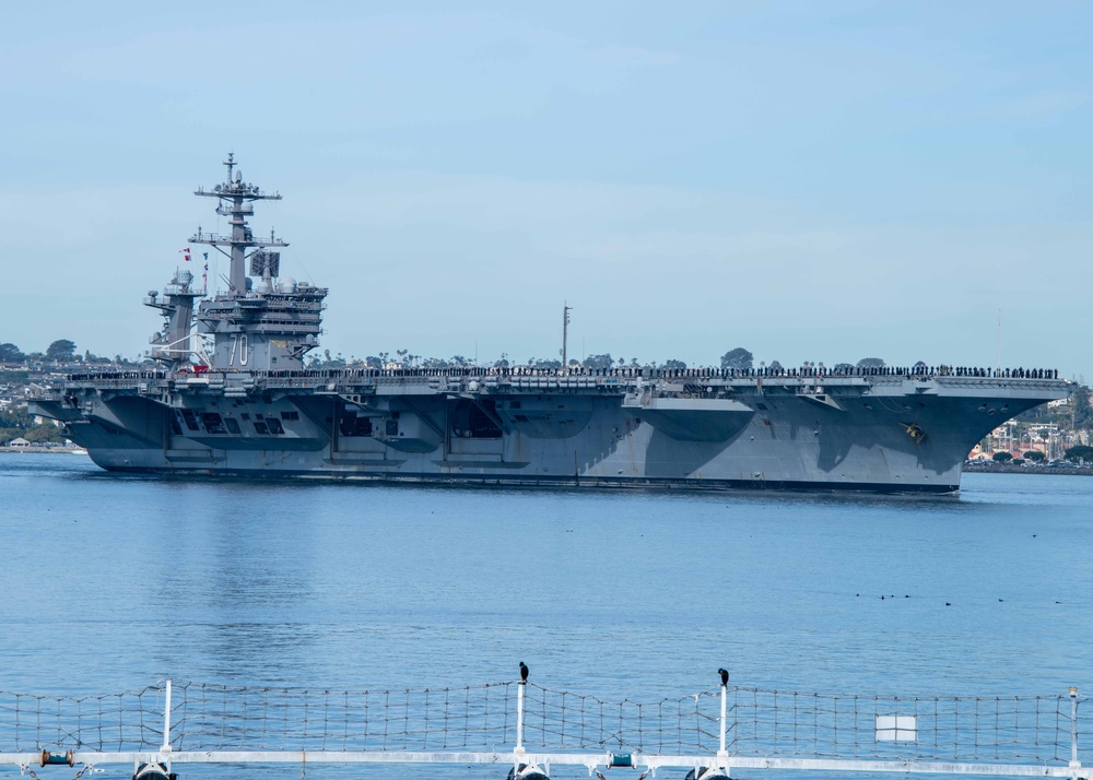 Carl Vinson Carrier Strike Group Returns from Western Pacific Deployment