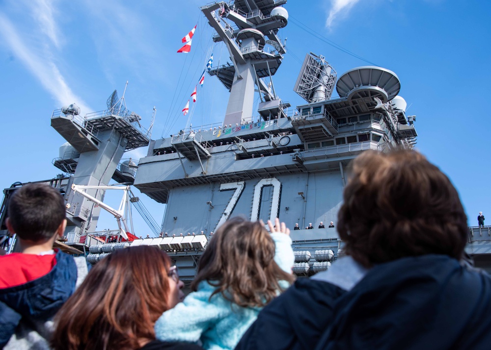 Carl Vinson Carrier Strike Group Returns from Western Pacific Deployment