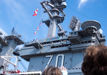 Carl Vinson Carrier Strike Group Returns from Western Pacific Deployment