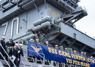 Carl Vinson Carrier Strike Group Returns from Western Pacific Deployment