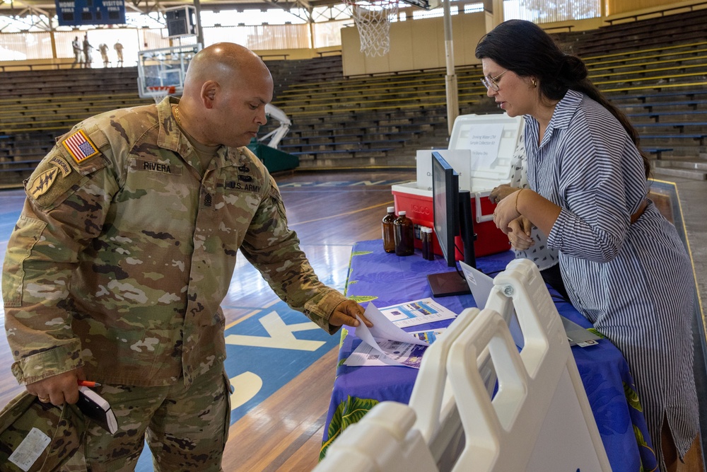 Command Leadership Holds Town Hall at Joint Base Pearl Harbor Hickham