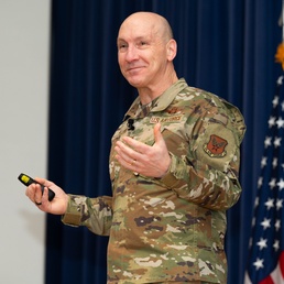 Chief of Staff of the Air Force Gen. David Allvin's first all-call at Peterson SFB