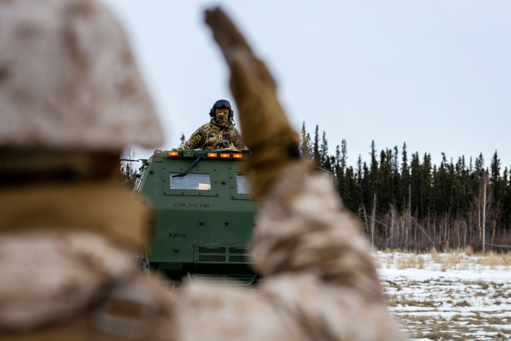 ARCTIC EDGE 2024: U.S. Marines and U.S. Army soldiers conduct joint HIMARS drills