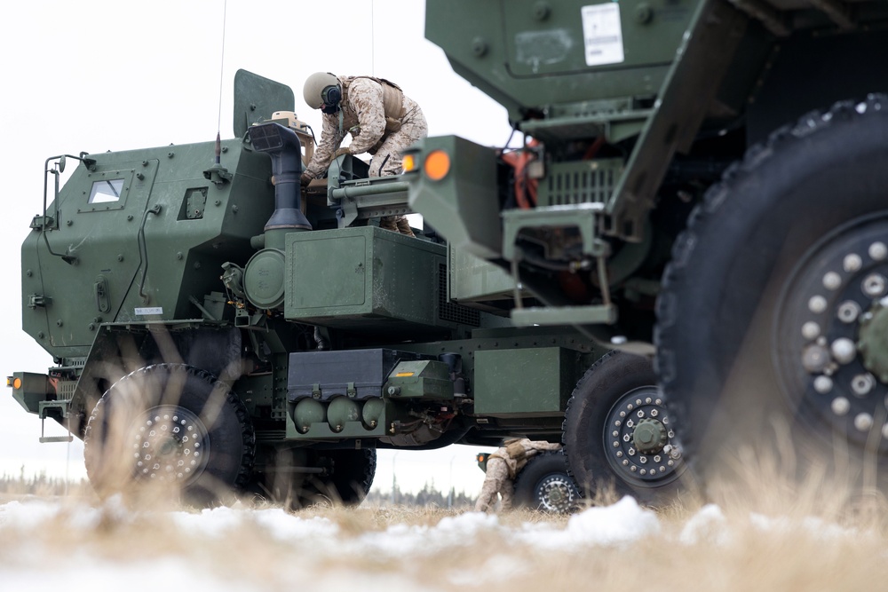 ARCTIC EDGE 2024: U.S. Marines and U.S. Army soldiers conduct joint HIMARS drills