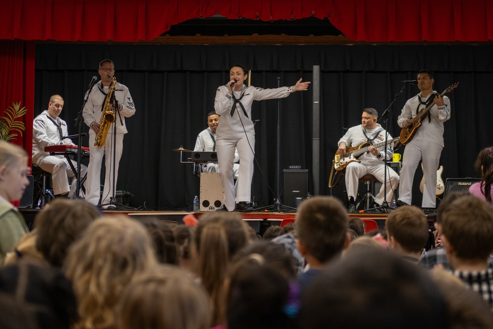 Navy Band Southeast performs at Read-Patillo Elementary