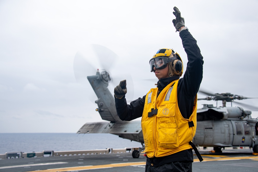 USS America Conducts Flight Operations
