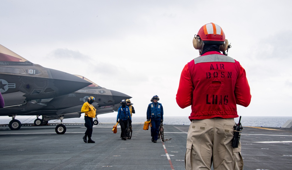 USS America Conducts Flight Operations