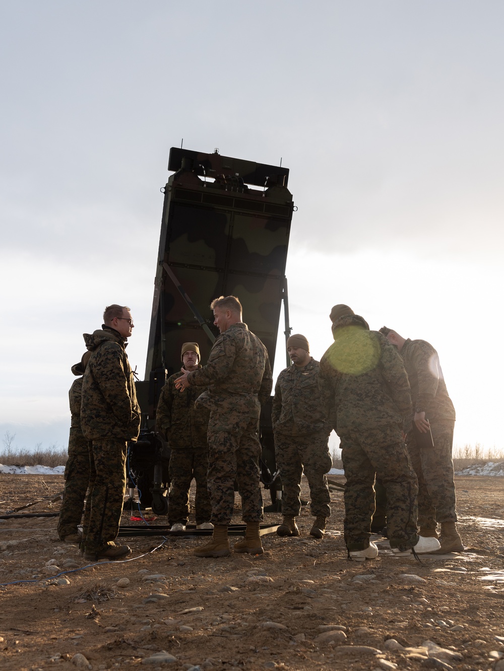 Arctic Edge 2024: U.S. Marine Corps Northern Command leadership visits MACS-24