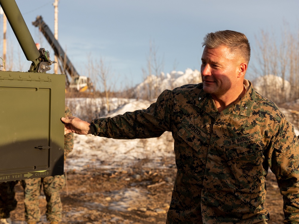 Arctic Edge 2024: U.S. Marine Corps Northern Command leadership visits MACS-24