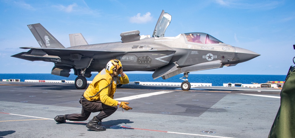 USS America Conducts Flight Operations