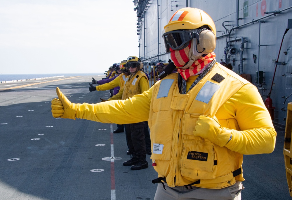 USS America Conducts Flight Operations