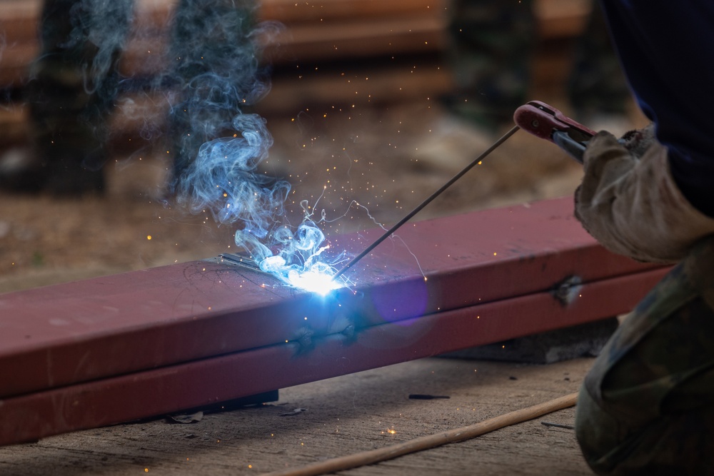 Strong Relationships and Strong Foundations: Marines with MWSS-171 begin building the Ban Prakaet School at Chanthaburi, Thailand