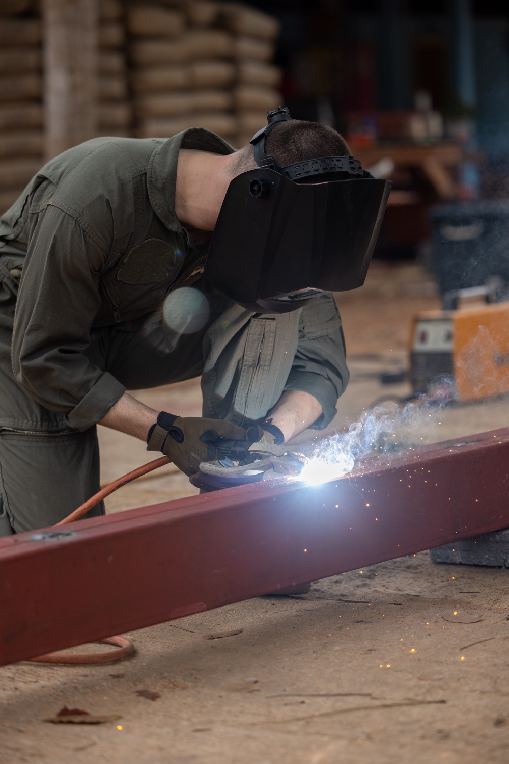 Strong Relationships and Strong Foundations: Marines with MWSS-171 begin building the Ban Prakaet School at Chanthaburi, Thailand