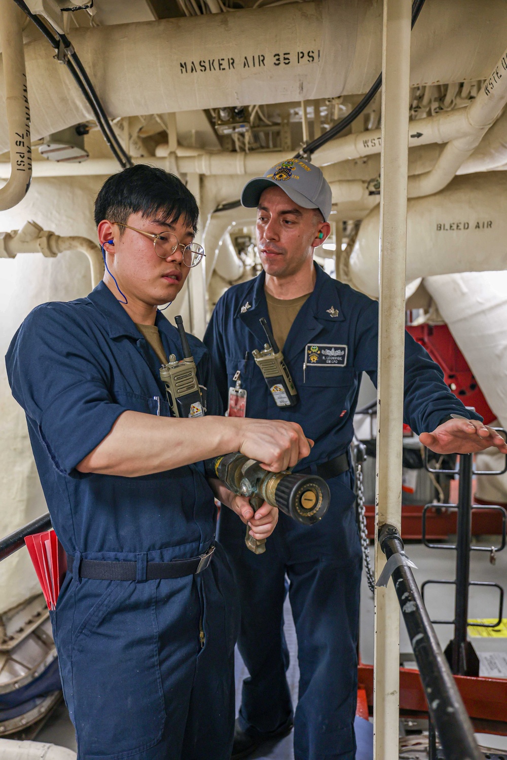 USS John Finn Conducts Engineering Training