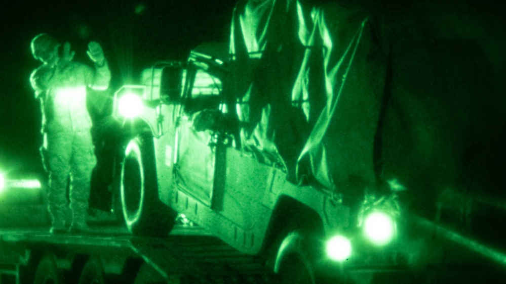 2-2 SBCT Equipment Arrives to Sa Kaeo Province for Cobra Gold 2024