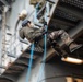 Members of Le Bataillon de Fusiliers Marins (BFM) Détroyat Conduct Repel Training