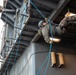 Members of Le Bataillon de Fusiliers Marins (BFM) Détroyat Conduct Repel Training